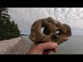 Kayaking and Rock Hunting from Bell Bay toward Presque Isle