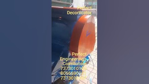 low cost Groundnut Decorticator with grader. from perfect engineerings coimbatore