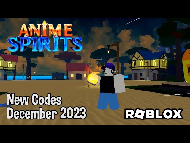 Anime Spirits Codes - Roblox December 2023 