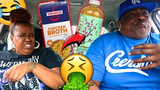 REPLACING His GREEN TEA With CHICKEN BROTH PRANK!! | MUST WATCH *HILARIOUS REACTION*
