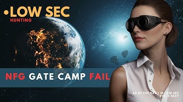 NFG Ami gate camp fails miserably: Cowardly veterans run from 11 day old newbie in an empty Gnosis!