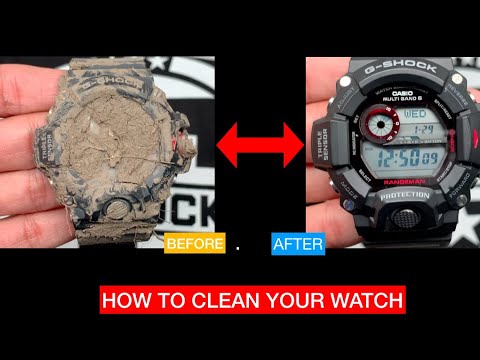 فيديو: 3 طرق لتنظيف Casio G Shock