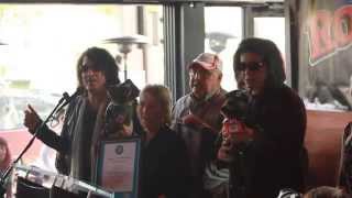 Gene Simmons and Paul Stanley perform America The Beautiful