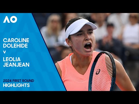 Caroline Dolehide v Leolia Jeanjean Highlights | Australian Open 2024 First Round