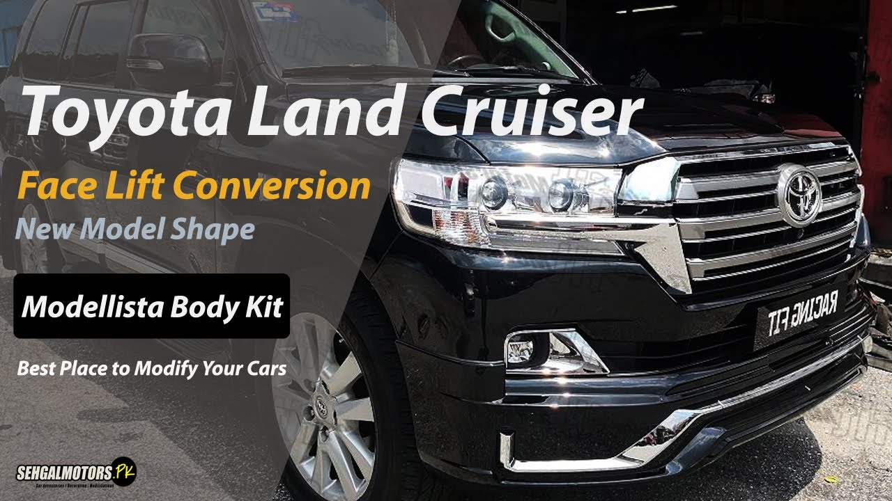 Toyota Land Cruiser Conversion | Bodykit From Model 2008 to 2019 | Facelift Uplift New Model Shape