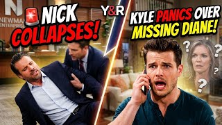 Shocked! The Young and the Restless Week of May 25 Preview: Nick Collapses – Kyle Panics...