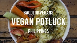 Vegan potluck! | going in the philippines