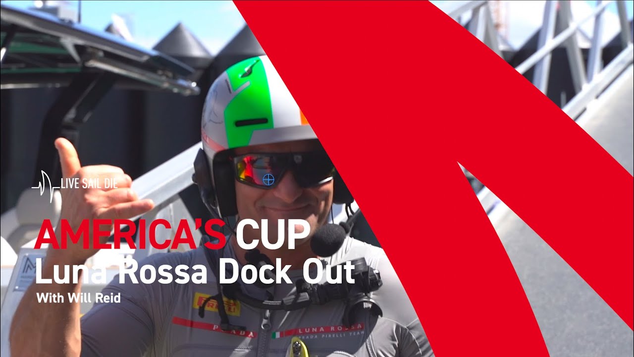 Luna Rossa Dock Out Celebration Day 3 of the America's Cup