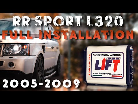 Easy Lift 4.0 suspensions module - Range Rover Sport 2005-09 Full Installation