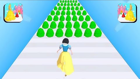 Princess Run 3D in New Update Mobile Game All Levels Gameplay Android,iOS Trailer Level PRGP4-5