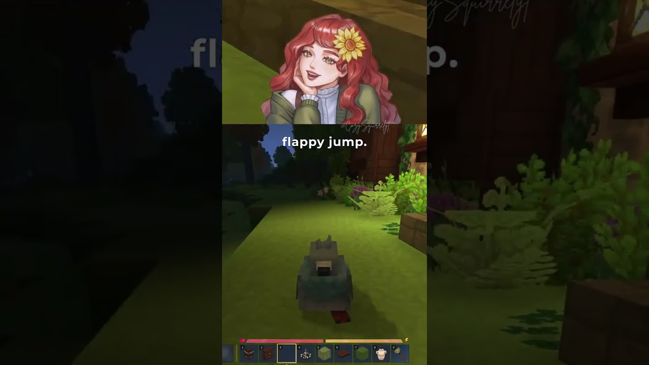 Кози пробует зелье превращения в голубя в Hytale во время стрима, и начинается хаос 🤦‍♀️