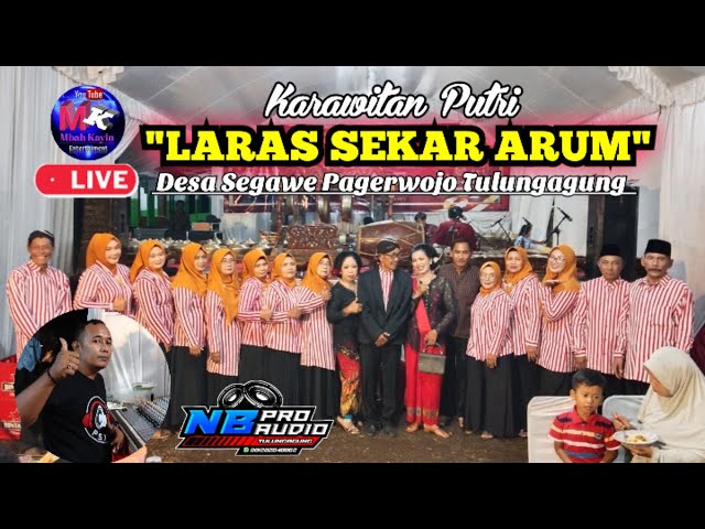 #Live Karawitan Putri LARAS SEKAR ARUM Di Rmh Bpk Kusmani Ds Segawe Pagerwojo Tulungagung class=
