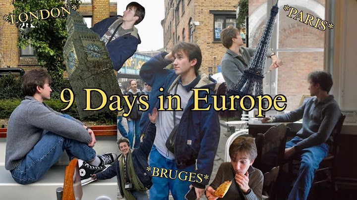 Europe Travel Vlog✈️ | 3 Countries in 9 Days
