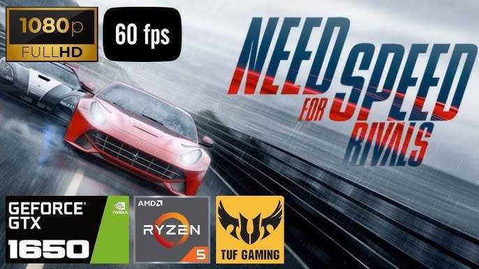 GTX 1650, Need for Speed Rivals, Asus TUF FX505DT, Ryzen 5, ULTRA  SETTINGS