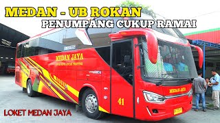 UB.ROKAN Lahan Basah Medan Jaya ❓Suasana Keberangkatan Di Loket Medan Jaya | MEDAN