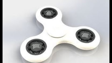 Fidget spinner 3d model in autocad from you CAN