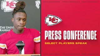 Select Players Speak to the Media at Rookie Minicamp | Press Conference 5/4