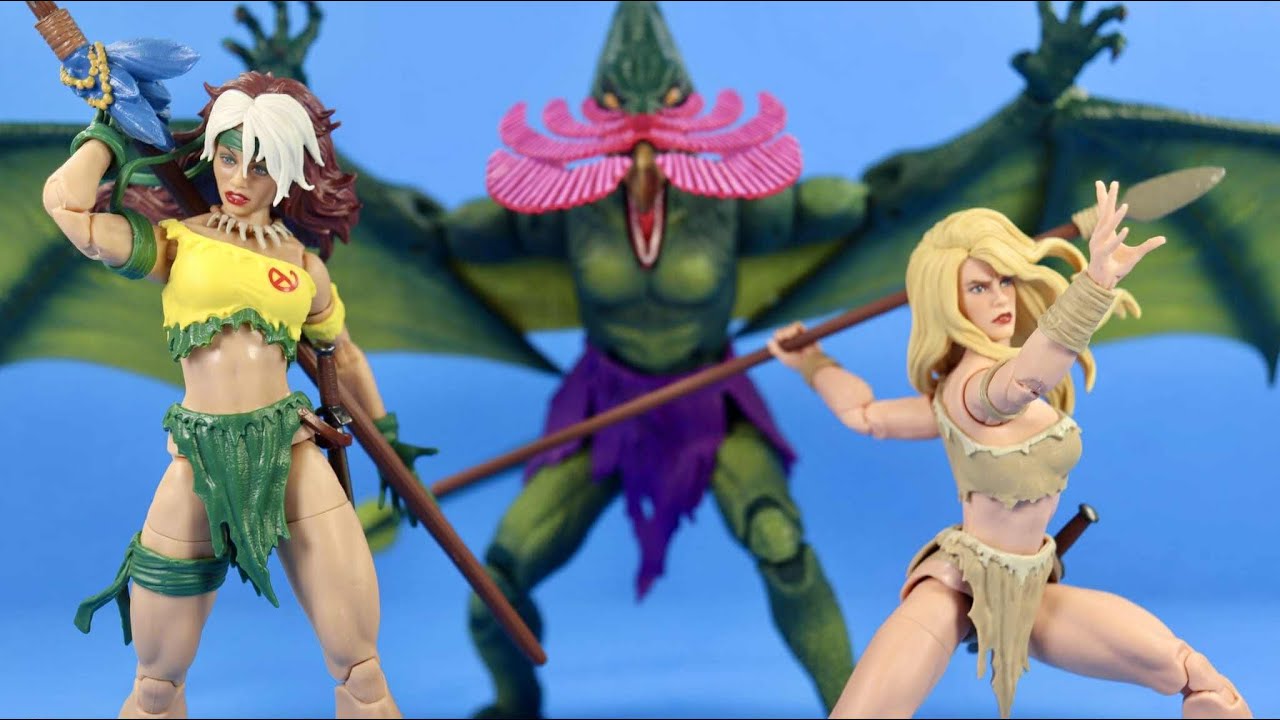 MARVEL LEGENDS SAVAGE LAND GAMERVERSE MARVEL SNAP 3-PACK REVIEW