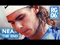 Rafael nadal near the end roland garros 2006