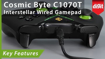 Cosmic Byte C1070T Interstellar Wired Gamepad Key Features
