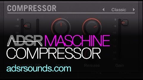 NI Maschine 2 - Overview of Maschine Compressor and Maximizer Tools - How To Tutorial
