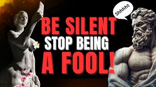 Silence is the height of contempt, 10 Traits of People Who Speak Less  | STOICISM