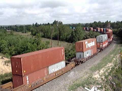 bnsf 5729 CSX Q155 intermodal