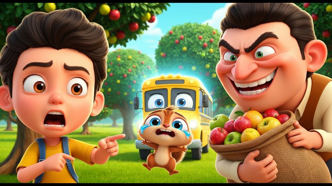 Chintu vs The Greedy Man 😱 | Magic School Bus Story for Kids | Moral Cartoon Animation