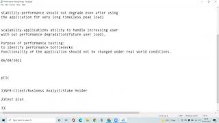 Performance testing life cycle (Explain in Telugu)