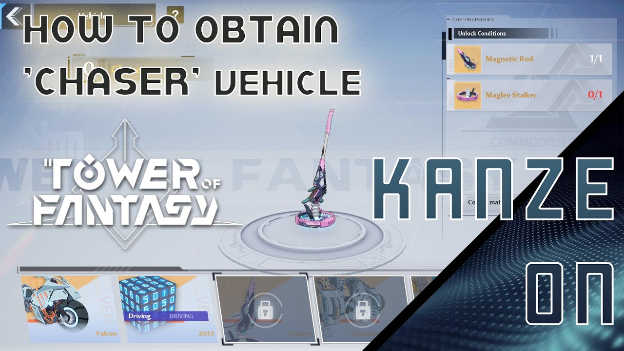 How to Get CHASER Vehicle [TOWER OF FANTASY]