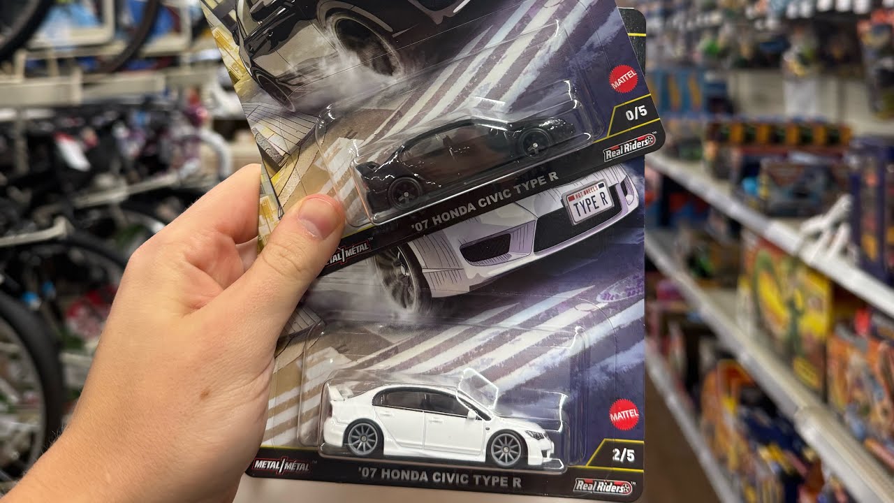 Let's Go Hot Wheels Hunting! Car Culture Honda Civic Type R Chase