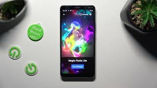 How to Download and Apply Live Wallpaper on NOKIA 9 PureView - Magic Fluids Free screenshot 1