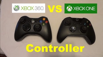 Xbox One Controller VS Xbox 360 Controller! - Feel-Based & Appearance Comparison