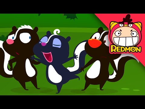 Skunks' Farting Competition | Elephant firefighter Rescue | REDMON
