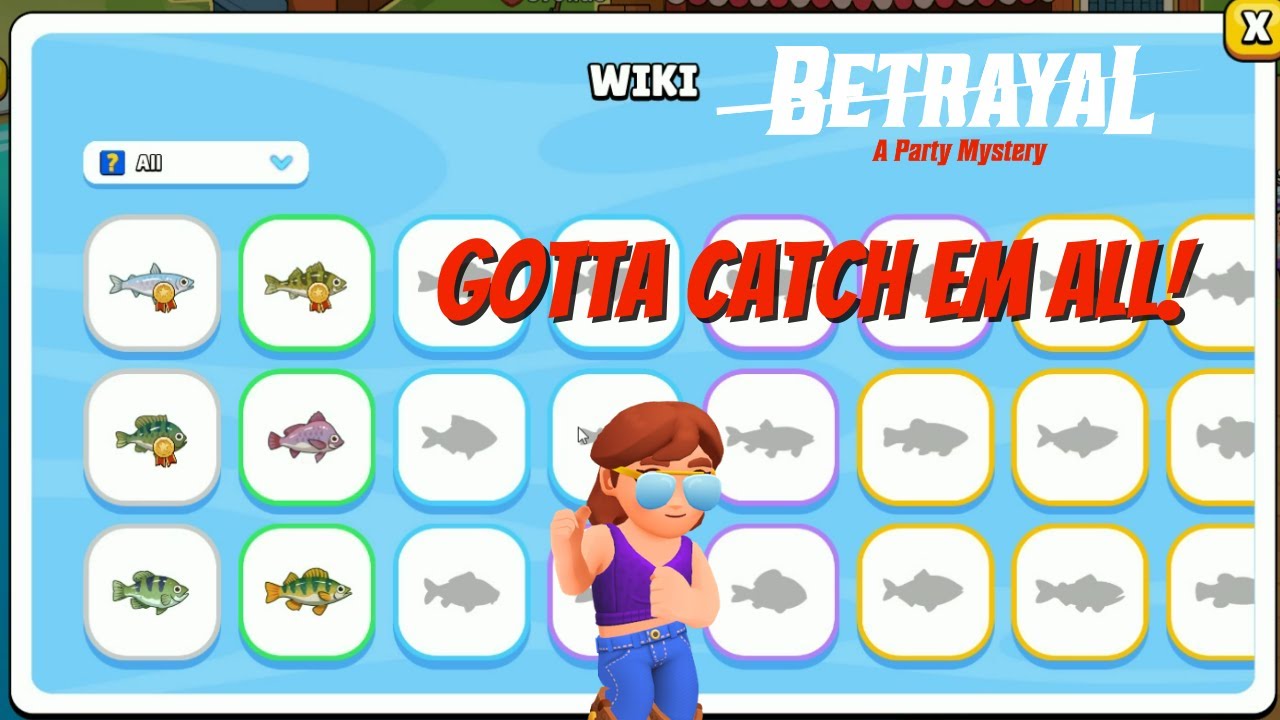 Betrayal Io Fishing Wiki Baskets Added Whats Your Biggest Fish Youtube - roblox wiki bait and switch