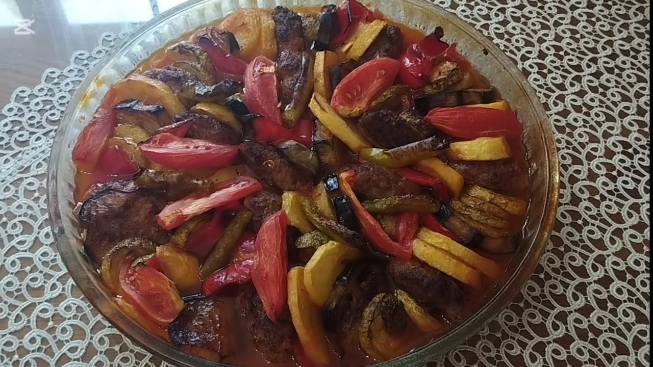 FIRINDA SEBZELİ KÖFTE TARİFİ👌😋💯😍