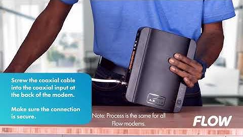 Quick Connect Modem Setup | Flow