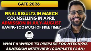 🔥What to Prepare for MTech/MS Interview? || PrepFusion Profile