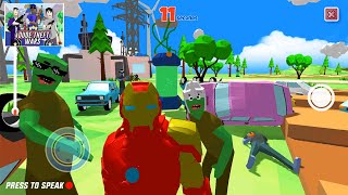 Dude Theft Wars Iron Man ( Game Play ) Part 9