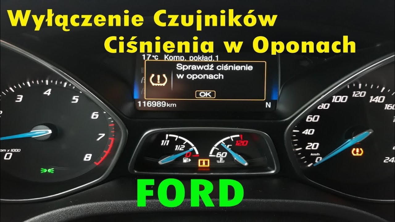 Wyłączenie Czujników Ciśnienia W Oponach - Youtube