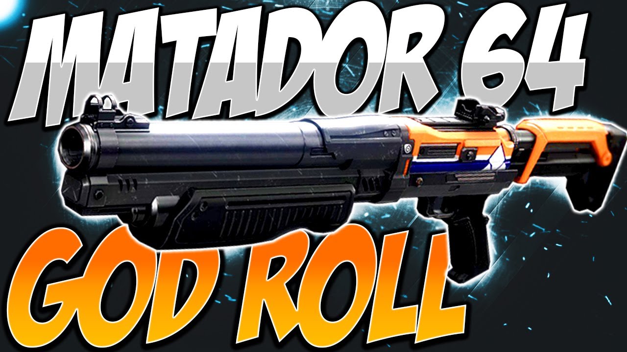 MATADOR 64 (GOD ROLL) Destiny 2 30th Anniversary