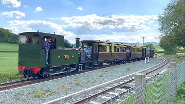 【British Narrow Gauge Railways】Welshpool & Llanfair Light Railway, Steam Train Ride