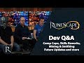 RuneScape Dev Q&A (Jan 2018) - Comp Cape Rework, Mining and Smithing and more