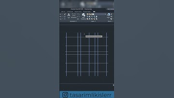 AutoCAD Hızlı Ölçülendirme (QDIM -Toplu Ölçülendirme) | AutoCAD 2024 #autocad