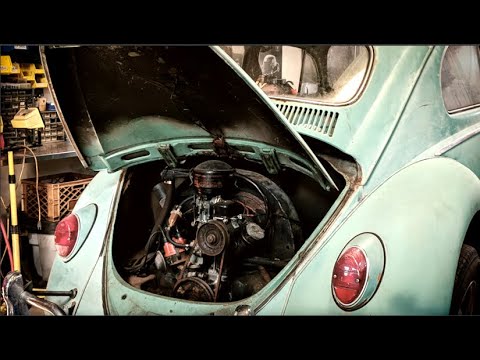 1962-vw-beetle-"build-a-bug"-restoration-update-40hp-engine-re-build-1st-start.