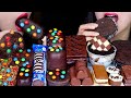 ASMR M&M'S GIANT CHOCOLATE MARSHMALLOW, CANDY ICE CREAM BAR, CAKE POP, BROWNIES, OREO CAKE, PIE 먹방