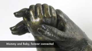 Mommy and Baby Bronze Hand Sculpture by TomSpinaDesigns 1,414 views 9 years ago 59 seconds