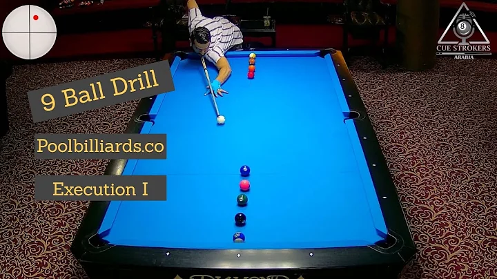 Poolbilliards Drill Performed by The Ghost - Execution 2 | Cue Strokers Arabia