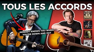 Tous les accords du Blues dans un seul morceau | Nobody Knows You When You're Down And Out