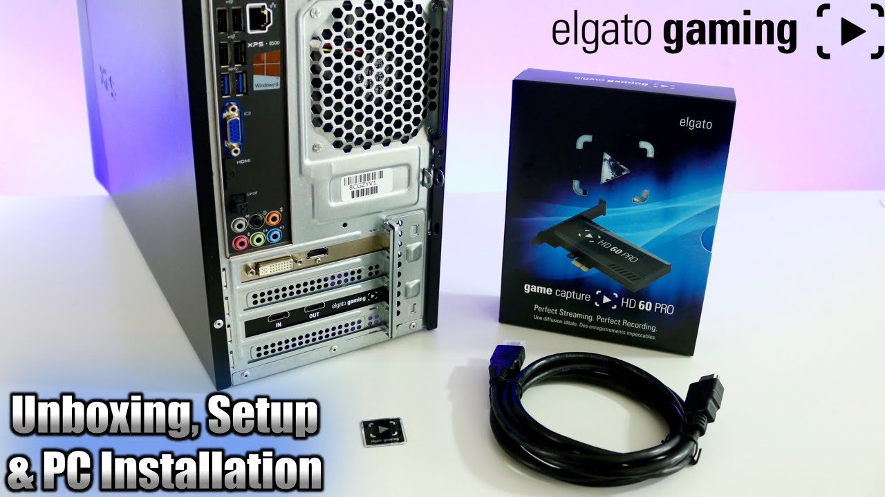 How to set up and Install Elgato HD60 S Capture Card — Stream Tech Reviews  by BadIntent